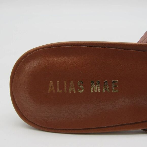 Alias Mae Rachel Mule Sandal in Tan Leather SZ 38 - Picture 9 of 10